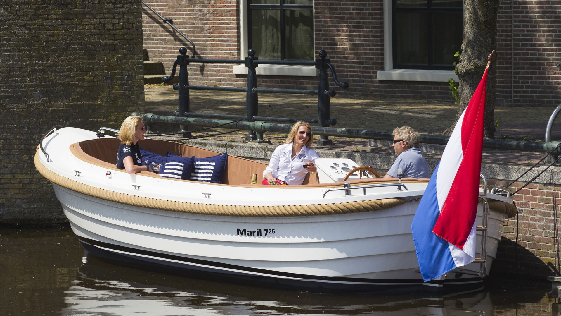 Huur een sloep omgeving Alkmaar